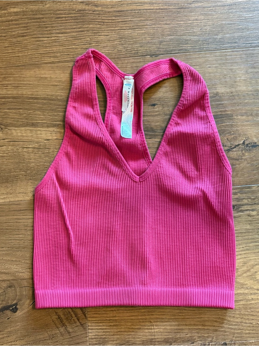 Free People Free Throw Crop In Pink